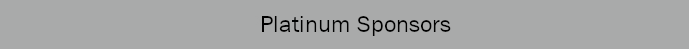 Platinum Sponsors